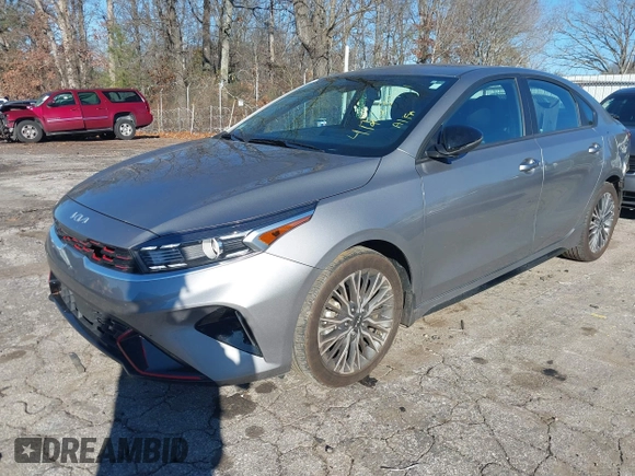 2023 Kia Forte GT-Line with VIN 3KPF54AD4PE671239, listed as a IAAI auction lot 41223971 with 22,610 mi miles. Bid and sale history available at carsss.com. Image 20.