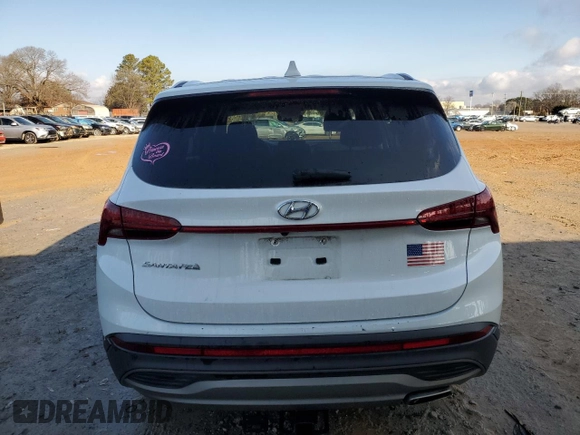2023 Hyundai Santa Fe SE with VIN 5NMS14AJ7PH497403, listed as a Copart auction lot 43420715 with 120,884 mi miles and Salvage Title. Bid and sale history available at carsss.com. Image 6.
