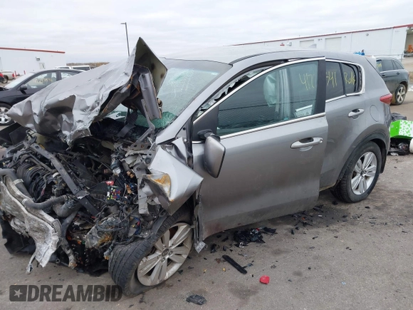 2018 Kia Sportage LX with VIN KNDPMCAC7J7366379, listed as a IAAI auction lot 41229341 with Not Provided miles. Bid and sale history available at carsss.com. Image 17.