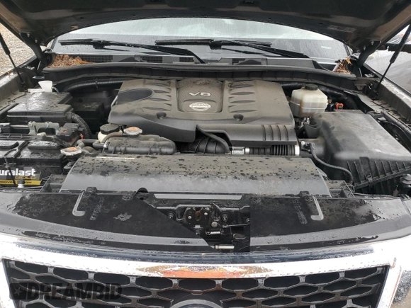 2017 Nissan Armada SL with VIN JN8AY2NDXH9009174, listed as a Copart auction lot 85371204 with 108,094 mi miles and Salvage Title. Bid and sale history available at carsss.com. Image 14.