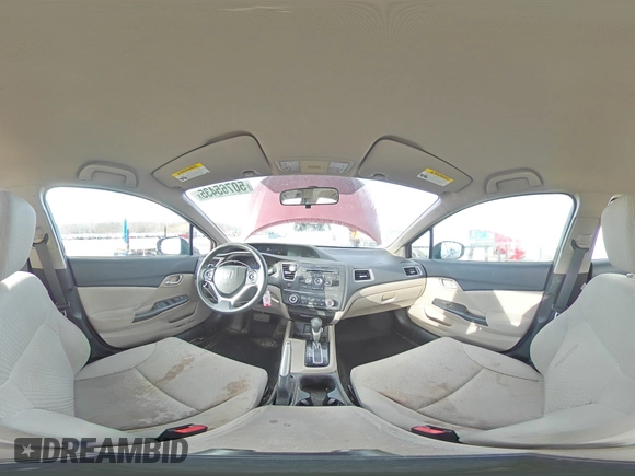 2014 Honda Civic Sedan LX with VIN 19XFB2F59EE041342, listed as a Copart auction lot 50765435 with 203,359 mi miles and Salvage Title. Bid and sale history available at carsss.com. Image 14.