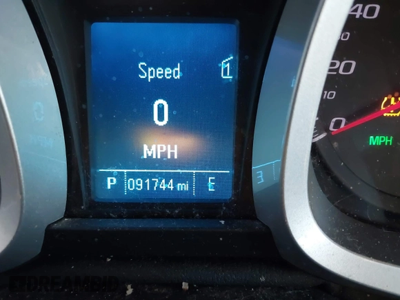 2012 Chevrolet Equinox LT w/2LT with VIN 2GNFLNEKXC6368116, listed as a IAAI auction lot 41419919 with 91,744 mi miles. Bid and sale history available at carsss.com. Image 16.