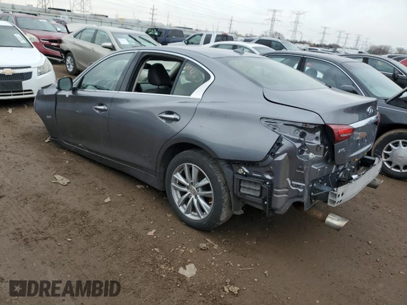 2020 Infiniti Q50 3.0t LUXE with VIN JN1EV7AR1LM254782, listed as a Copart auction lot 51922925 with Not Provided miles and Salvage Title. Bid and sale history available at carsss.com. Image 2.