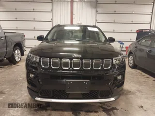 2022 Jeep Compass High Altitude with VIN 3C4NJDCB5NT233969, listed as a IAAI auction lot 42034557 with 23,257 mi miles and . Bid and sale history available at DreamBid. Image 12.