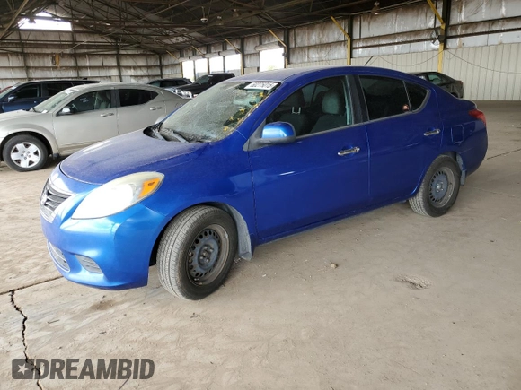 2012 Nissan Versa SV with VIN 3N1CN7AP9CL902868, listed as a Copart auction lot 50275015 with 119,765 mi miles and Clean Title. Bid and sale history available at carsss.com. Image 1.