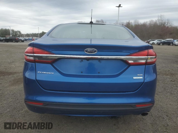 2018 Ford Fusion SE with VIN 3FA6P0HD3JR104051, listed as a Copart auction lot 54200035 with 110,782 mi miles and Clean Title. Bid and sale history available at carsss.com. Image 6.