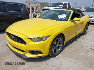 2016 Ford Mustang V6 with VIN 1FATP8EM6G5216232, listed as a IAAI auction lot 41963249 with 58,500 mi miles and . Bid and sale history available at DreamBid. Image 17.
