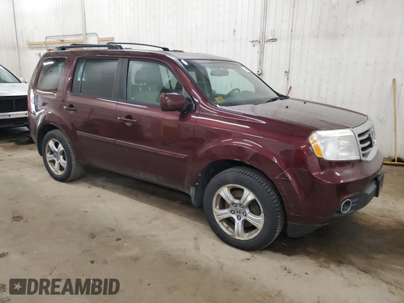 2012 Honda Pilot EX-L with VIN 5FNYF4H67CB045802, listed as a Copart auction lot 54498565 with 260,977 mi miles and Clean Title. Bid and sale history available at carsss.com. Image 4.