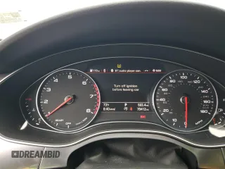 2016 Audi A7 3.0 Prestige with VIN WAU2GAFC6GN193213, listed as a Copart auction lot 66407874 with 70,412 mi miles and Salvage Title. Bid and sale history available at carsss.com. Image 9.