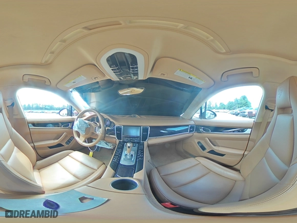 2016 Porsche Panamera 4 with VIN WP0AA2A74GL005557, listed as a Copart auction lot 61807854 with 58,415 mi miles and Salvage Title. Bid and sale history available at carsss.com. Image 13.