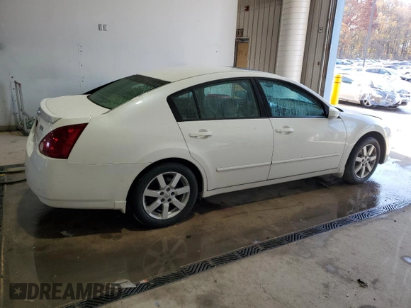 2005 Nissan Maxima 3.5 SL with VIN 1N4BA41E15C850688, listed as a Copart auction lot 75901264 with 50,045 mi miles and Salvage Title. Bid and sale history available at carsss.com. Image 3.