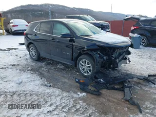 2023 Chevrolet Equinox LT with VIN 3GNAXUEG6PL113839, listed as a IAAI auction lot 41286784 with 28,496 mi miles and . Bid and sale history available at DreamBid. Image 1.