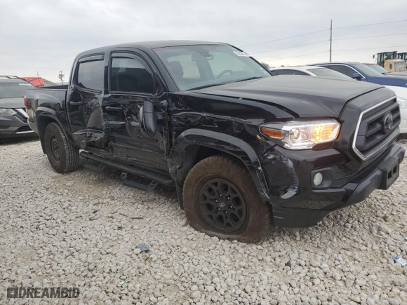 2021 Toyota Tacoma 2WD SR5 with VIN 5TFAZ5CN4MX104194, listed as a Copart auction lot 50338185 with 69,453 mi miles and Salvage Title. Bid and sale history available at carsss.com. Image 4.