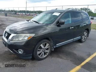 2016 Nissan Pathfinder Platinum with VIN 5N1AR2MM1GC601280, listed as a IAAI auction lot 42169483 with 179,332 mi miles. Bid and sale history available at carsss.com. Image 18.
