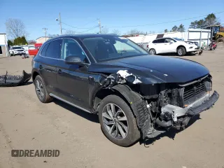 2022 Audi Q5 S line Premium Plus with VIN WA1EABFY2N2067880, listed as a Copart auction lot 53559415 with Not provided miles and Salvage title. Bid and sale history available at DreamBid. Image 4.