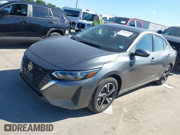 2025 Nissan Sentra SV with VIN 3N1AB8CV3SY304407, listed as a IAAI auction lot 42218704 with 8,854 mi miles and . Bid and sale history available at DreamBid. Image 17.