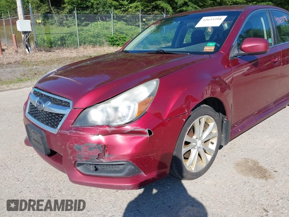 2014 Subaru Legacy Premium with VIN 4S3BMBC67E3019014, listed as a IAAI auction lot 42633398 with 218,236 mi miles and . Bid and sale history available at DreamBid. Image 6.