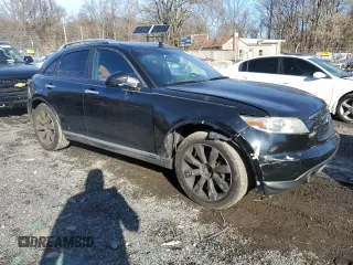 2006 Infiniti FX35 with VIN JNRAS08U86X100515, listed as a Copart auction lot 86855974 with 190,150 mi miles and Salvage Title. Bid and sale history available at carsss.com. Image 4.