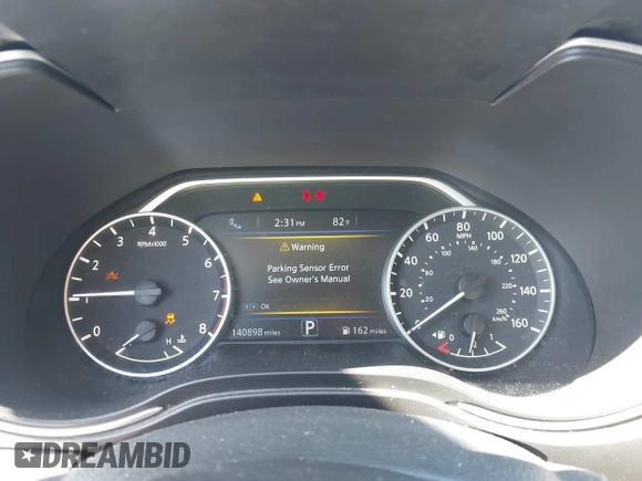 2018 Nissan Maxima SL with VIN 1N4AA6AP9JC360485, listed as a IAAI auction lot 42206521 with 140,898 mi miles and . Bid and sale history available at DreamBid. Image 7.