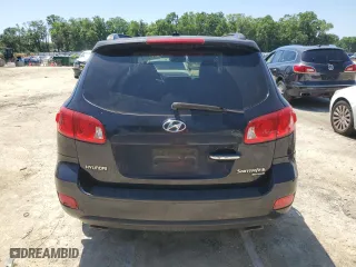 2008 Hyundai Santa Fe SE with VIN 5NMSH13E88H187143, listed as a Copart auction lot 52790055 with 243,459 mi miles and Clean Title. Bid and sale history available at carsss.com. Image 6.