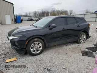 2020 Chevrolet Blazer LT z VIN 3GNKBHRSXLS594347, wystawiony jako Copart lot #49547885 z przebiegiem 109 215 mil mil oraz Szkoda całkowita • Salvage title. Historia ofert i sprzedaży dostępna na DreamBid. Obrazek 1.