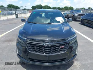 2024 Chevrolet Equinox RS with VIN 3GNAXMEGXRL108663, listed as a IAAI auction lot 42508860 with 15,675 mi miles and . Bid and sale history available at DreamBid. Image 12.