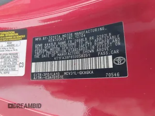 2005 Toyota Solara SE z VIN 4T1FA38P85U058251, wystawiony jako IAAI lot #41817073 z przebiegiem 165 582 mil mil oraz . Historia ofert i sprzedaży dostępna na DreamBid. Obrazek 9.