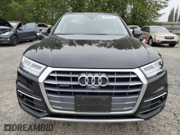 2020 Audi Q5 Prestige with VIN WA1CNAFY2L2116594, listed as a Copart auction lot 60760165 with 37,487 mi miles and Salvage title. Bid and sale history available at DreamBid. Image 5.