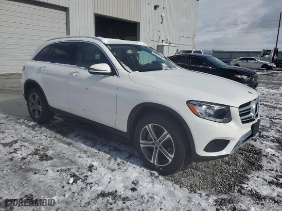2019 Mercedes-Benz GLC with VIN WDC0G4KB3KV134101, listed as a Copart auction lot 51017475 with 60,794 mi miles and Salvage Title. Bid and sale history available at carsss.com. Image 4.