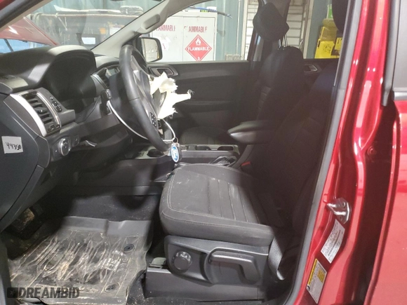 2020 Ford Ranger XL with VIN 1FTER4FHXLLA66526, listed as a Copart auction lot 48497245 with 50,117 mi miles and Salvage Title. Bid and sale history available at carsss.com. Image 7.