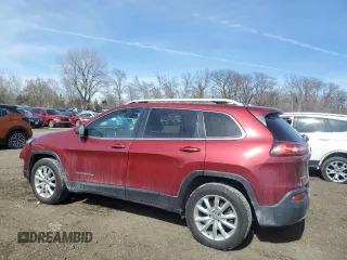 2015 Jeep Cherokee Limited with VIN 1C4PJMDB1FW736756, listed as a Copart auction lot 48815455 with 167,819 mi miles and Salvage Title. Bid and sale history available at DreamBid. Image 2.