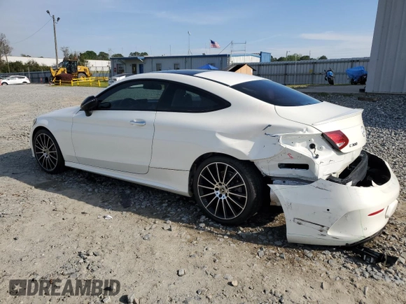 2018 Mercedes-Benz C 300 with VIN WDDWJ4JB7JF736453, listed as a Copart auction lot 50790205 with 67,575 mi miles and Salvage Title. Bid and sale history available at carsss.com. Image 2.