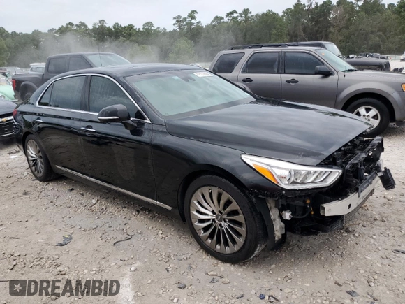 2017 Genesis G90 Premium z VIN KMHG34JA8HU025071, wystawiony jako Copart lot #62112804 z przebiegiem 70 885 mil mil oraz Szkoda całkowita • Salvage title. Historia ofert i sprzedaży dostępna na DreamBid. Obrazek 4.
