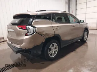 2018 GMC Terrain SLE z VIN 3GKALTEV8JL386984, wystawiony jako IAAI lot #41815320 z przebiegiem 67 230 mil mil oraz . Historia ofert i sprzedaży dostępna na DreamBid. Obrazek 4.