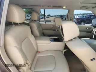 2016 Infiniti QX80 with VIN JN8AZ2NE2G9123772, listed as a Copart auction lot 63665105 with 98,304 mi miles and Salvage title. Bid and sale history available at DreamBid. Image 11.