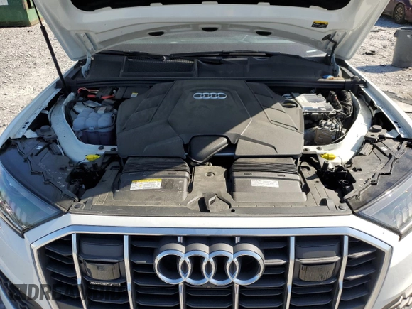 2023 Audi Q7 Prestige with VIN WA1VXBF7XPD011277, listed as a Copart auction lot 55964855 with 18,701 mi miles and Salvage title. Bid and sale history available at DreamBid. Image 14.