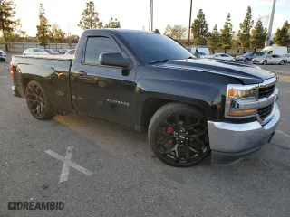 2018 Chevrolet Silverado 1500 Work Truck with VIN 1GCNCNEC4JZ323333, listed as a Copart auction lot 81500824 with 0 mi miles and Salvage Title. Bid and sale history available at carsss.com. Image 4.