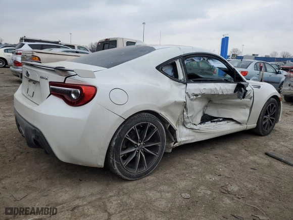 2017 Subaru BRZ Limited with VIN JF1ZCAC11H8604961, listed as a Copart auction lot 83597854 with 108,537 mi miles and Salvage Title. Bid and sale history available at carsss.com. Image 3.