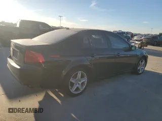 2006 Acura TL with VIN 19UUA66226A058478, listed as a Copart auction lot 41664095 with 151,215 mi miles and Salvage Title. Bid and sale history available at carsss.com. Image 3.