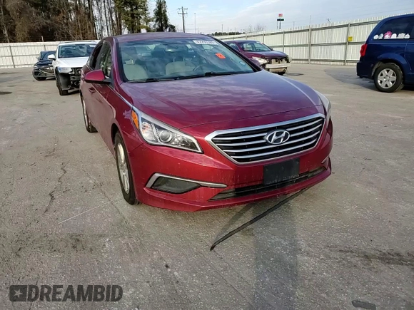 2016 Hyundai Sonata SE with VIN 5NPE24AF7GH360731, listed as a Copart auction lot 42288385 with 107,186 mi miles and Salvage Title. Bid and sale history available at DreamBid. Image 11.