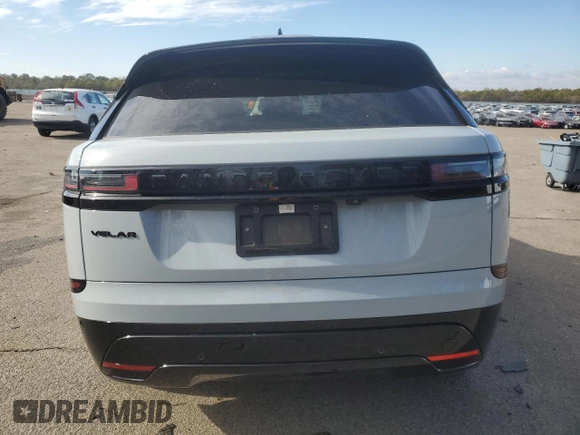 2024 Land Rover Range Rover Velar Dynamic SE with VIN SALYL2EX8RA374321, listed as a Copart auction lot 42789725 with 11,674 mi miles and Salvage title. Bid and sale history available at DreamBid. Image 6.