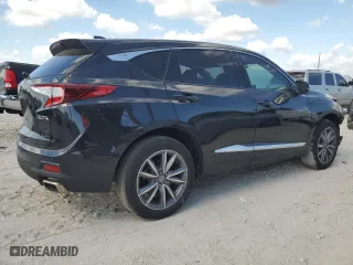 2022 Acura RDX w/Technology Package with VIN 5J8TC1H51NL004933, listed as a Copart auction lot 42537555 with 26,495 mi miles and Salvage Title. Bid and sale history available at carsss.com. Image 3.