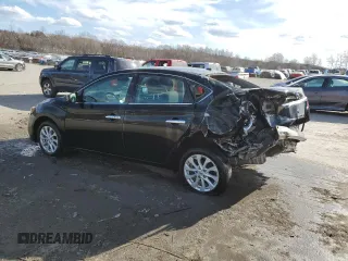 2019 Nissan Sentra SV with VIN 3N1AB7AP5KY438110, listed as a Copart auction lot 50462135 with 47,268 mi miles and Salvage Title. Bid and sale history available at carsss.com. Image 2.