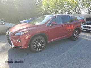 2018 Lexus RX 350 with VIN 2T2BZMCAXJC153384, listed as a Copart auction lot 58361945 with 12,832 mi miles and Salvage title. Bid and sale history available at DreamBid. Image 1.