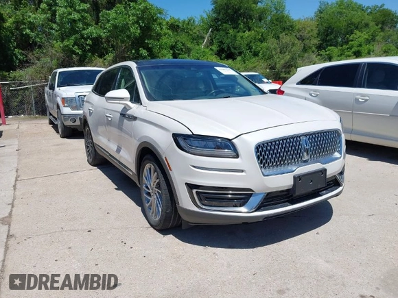 2019 Lincoln Nautilus Reserve z VIN 2LMPJ6L96KBL12639, wystawiony jako IAAI lot #42081118 z przebiegiem 23 741 mil mil oraz . Historia ofert i sprzedaży dostępna na DreamBid. Obrazek 1.