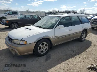 1998 Subaru Legacy Outback with VIN 4S3BG6856W7636011, listed as a Copart auction lot 50585245 with 197,744 mi miles and Clean title. Bid and sale history available at DreamBid. Image 1.