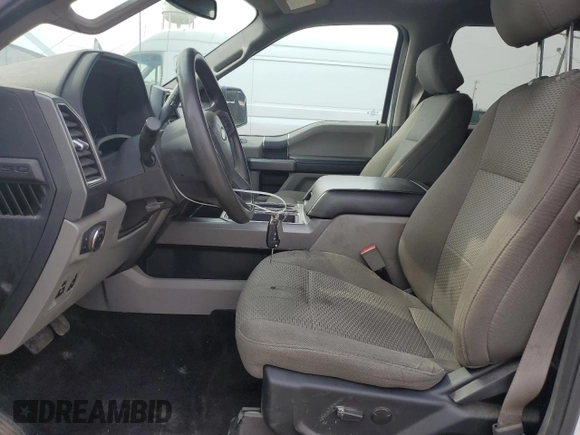 2020 Ford F-150 XL with VIN 1FTFW1E52LKE09080, listed as a Copart auction lot 54144725 with 153,422 mi miles and Clean Title. Bid and sale history available at carsss.com. Image 7.