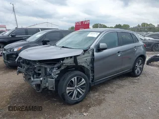 2020 Mitsubishi Outlander Sport ES 2.0 with VIN JA4AR3AU0LU007955, listed as a IAAI auction lot 40268798 with 48,488 mi miles. Bid and sale history available at carsss.com. Image 2.