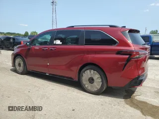 2024 Toyota Sienna XSE with VIN 5TDDRKEC5RS199529, listed as a Copart auction lot 68107994 with 2 mi miles and Salvage Title. Bid and sale history available at carsss.com. Image 2.
