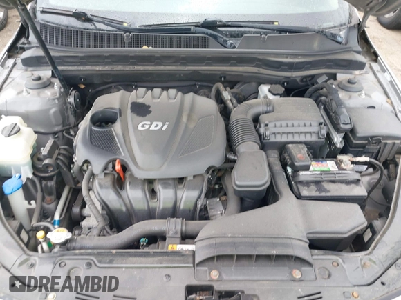 2013 Kia Optima LX with VIN 5XXGM4A70DG129754, listed as a IAAI auction lot 42061666 with 225,099 mi miles. Bid and sale history available at carsss.com. Image 10.